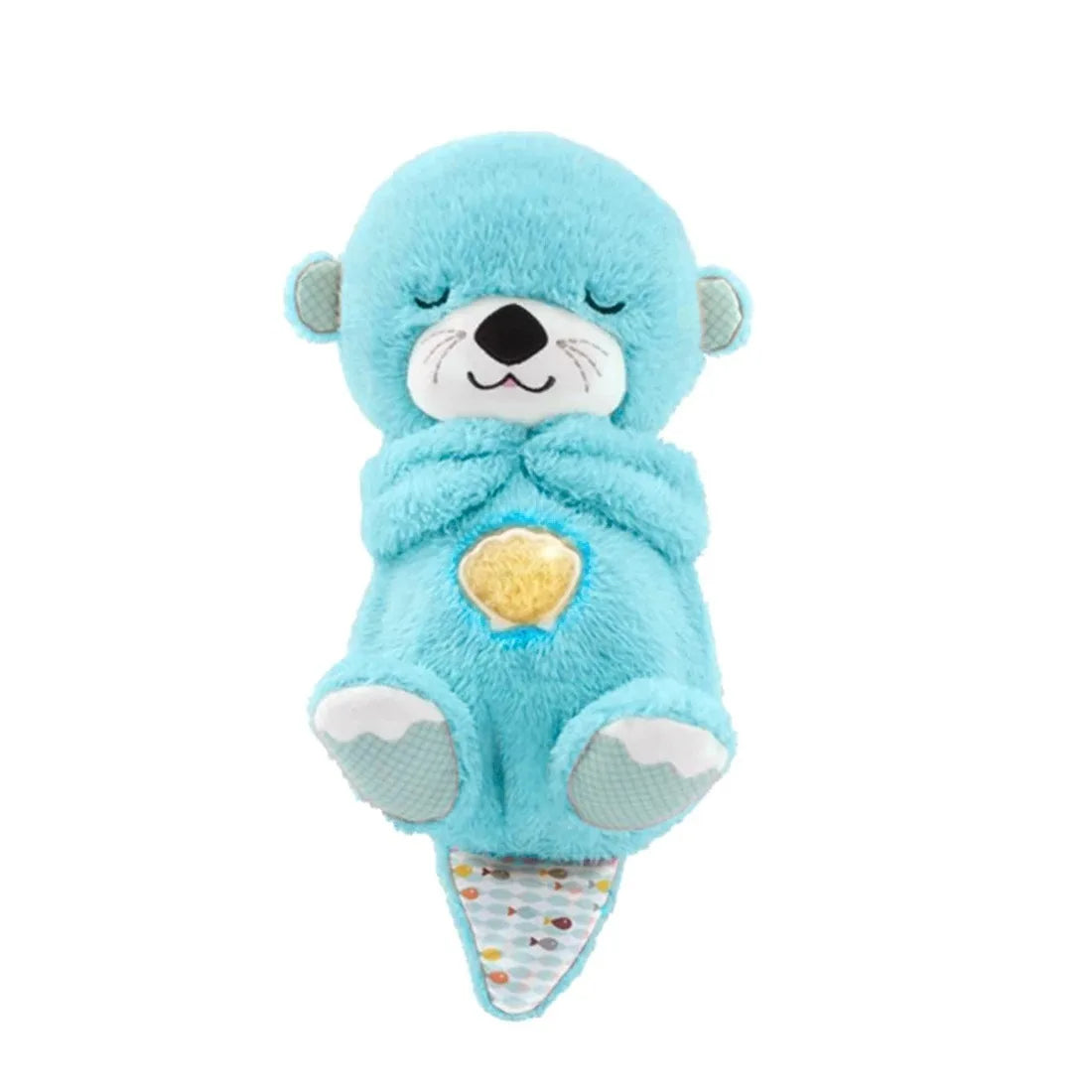 Breathing Otter Baby Stuffed Plush Toy/ Ademhalende baby otter