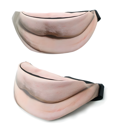 Funny Belly Waist Bag/Grappige Buik Heuptas