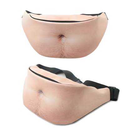 Funny Belly Waist Bag/Grappige Buik Heuptas
