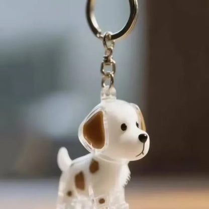 Pet Hair Keychain/ Huisdierhaar Sleutelhanger i
