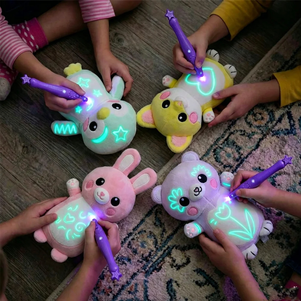 Glow Drawing Plush Toy/Glow Drawing Knuffel