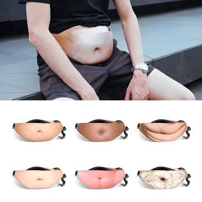 Funny Belly Waist Bag/Grappige Buik Heuptas