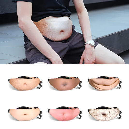 Funny Belly Waist Bag/Grappige Buik Heuptas