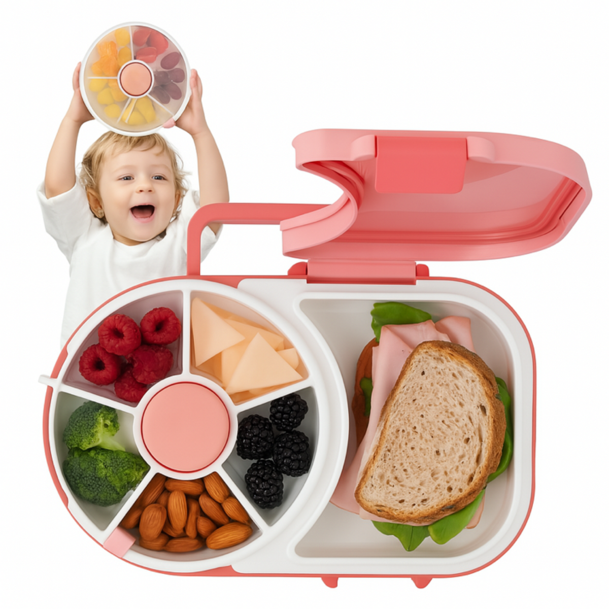 Rotating Kids Lunchbox/Roterende Kinderlunchbox