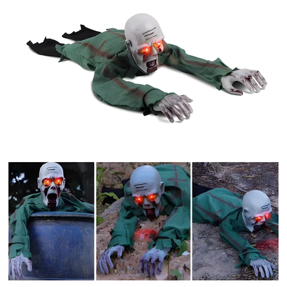 Crawling Zombie for Halloween/Bewegende Kruipende Zombie