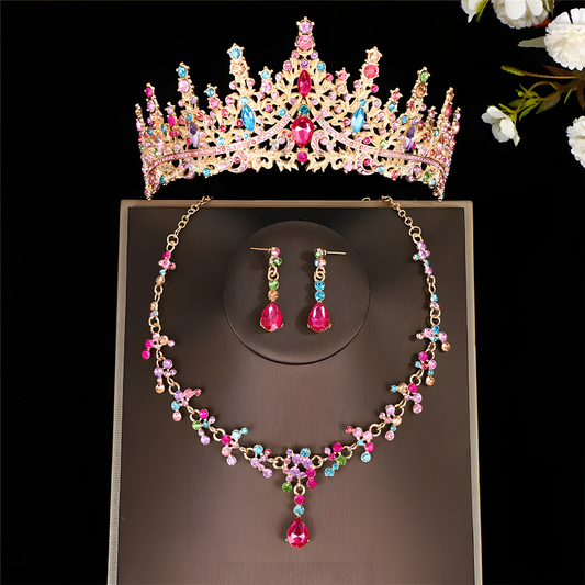 Crown Jewelry Set/Sieradenset met Kroon