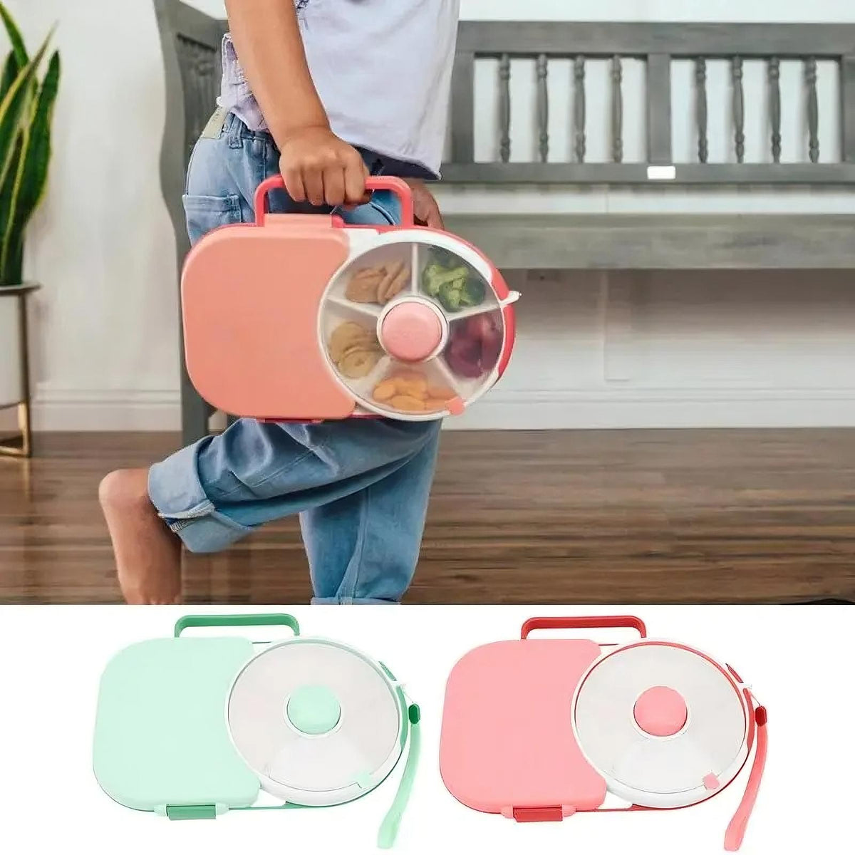 Rotating Kids Lunchbox/Roterende Kinderlunchbox