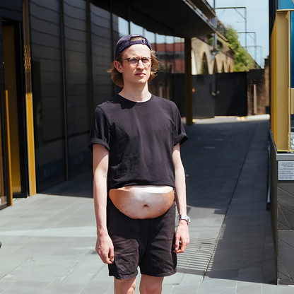 Funny Belly Waist Bag/Grappige Buik Heuptas