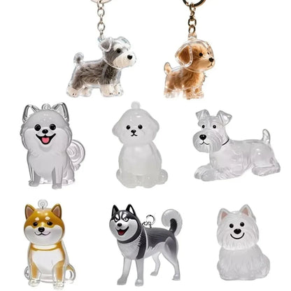 Pet Hair Keychain/ Huisdierhaar Sleutelhanger i