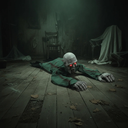 Crawling Zombie for Halloween/Bewegende Kruipende Zombie