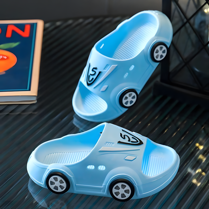 Light-Up Car Slippers for Kids/ Lichtgevende Kinderpantoffels