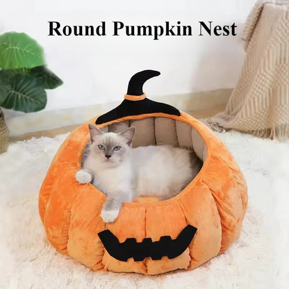 Pumpkin Cat Bed/Pompoen Kattenmand