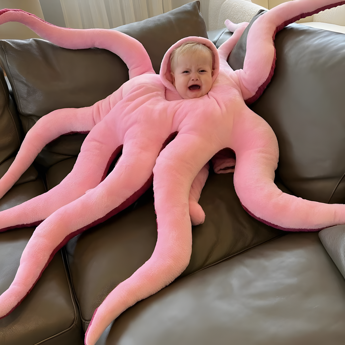 Octopus Plush Pillow/ Octopus kussen