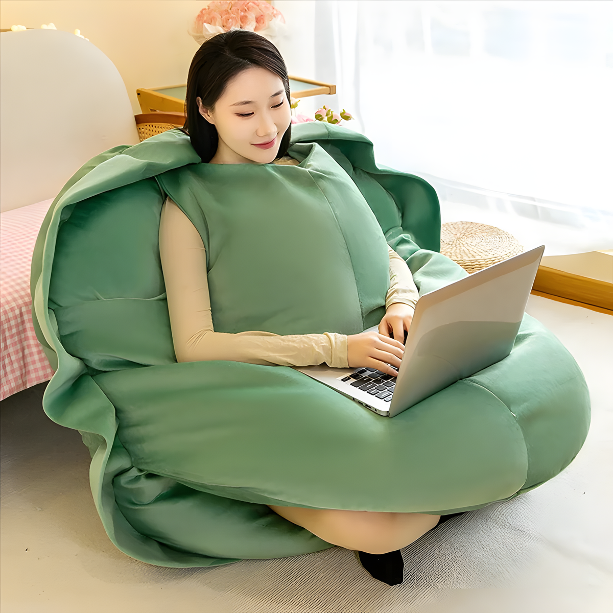 Wearable Turtle Cushion/ Draagbaar Schildpadkussen