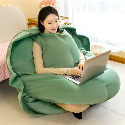 Wearable Turtle Cushion/ Draagbaar Schildpadkussen