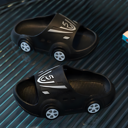 Light-Up Car Slippers for Kids/ Lichtgevende Kinderpantoffels