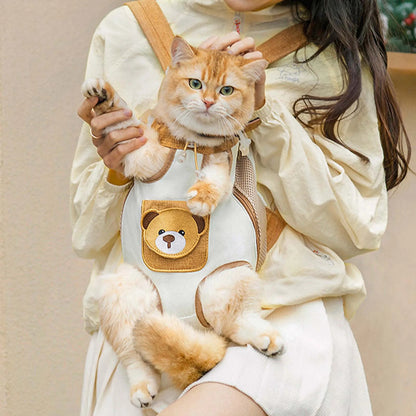 Cat Travel Front Carrier/ Huisdierenrugzak