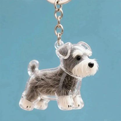 Pet Hair Keychain/ Huisdierhaar Sleutelhanger i