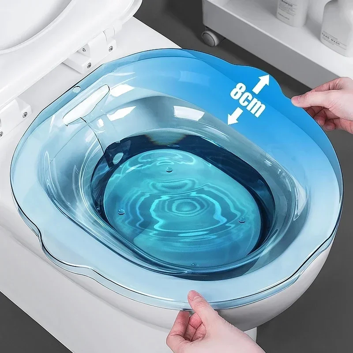 Portable Bidet Wash Basin/Draagbare Bidet Wasbak