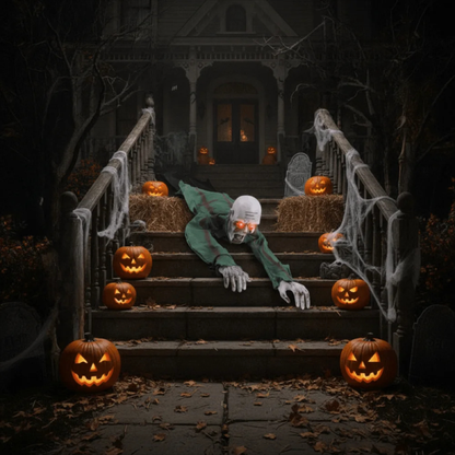 Crawling Zombie for Halloween/Bewegende Kruipende Zombie