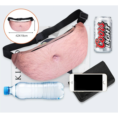 Funny Belly Waist Bag/Grappige Buik Heuptas