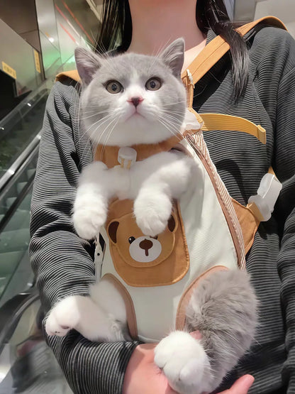 Cat Travel Front Carrier/ Huisdierenrugzak