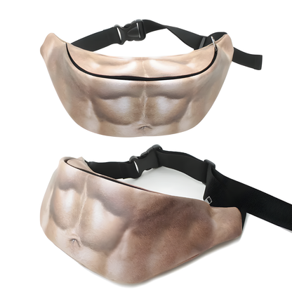 Funny Belly Waist Bag/Grappige Buik Heuptas
