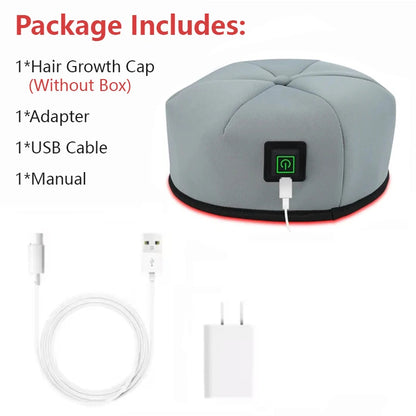 Red Light Therapy Cap/ Roodlichttherapie Cap voor Haar & Hoofdhuid