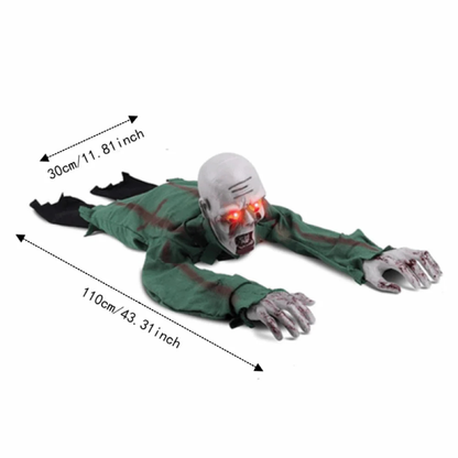 Crawling Zombie for Halloween/Bewegende Kruipende Zombie