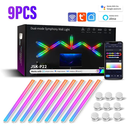 WIFI LED Smart Wall Light Bar Lam/ WiFi LED Slimme Wandlamp