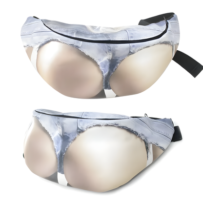 Funny Belly Waist Bag/Grappige Buik Heuptas