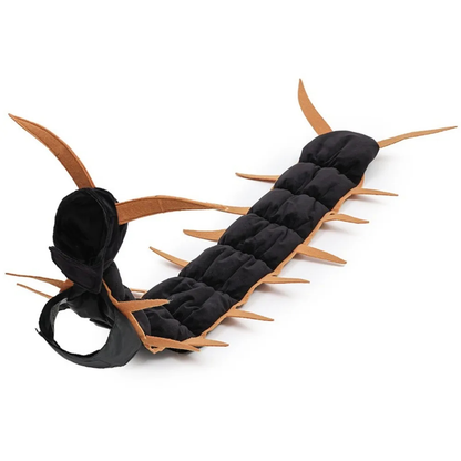 Fluffy Halloween Centipede Cat Costume/ Fluffy Halloween Duizendpoot Kattenkostuum